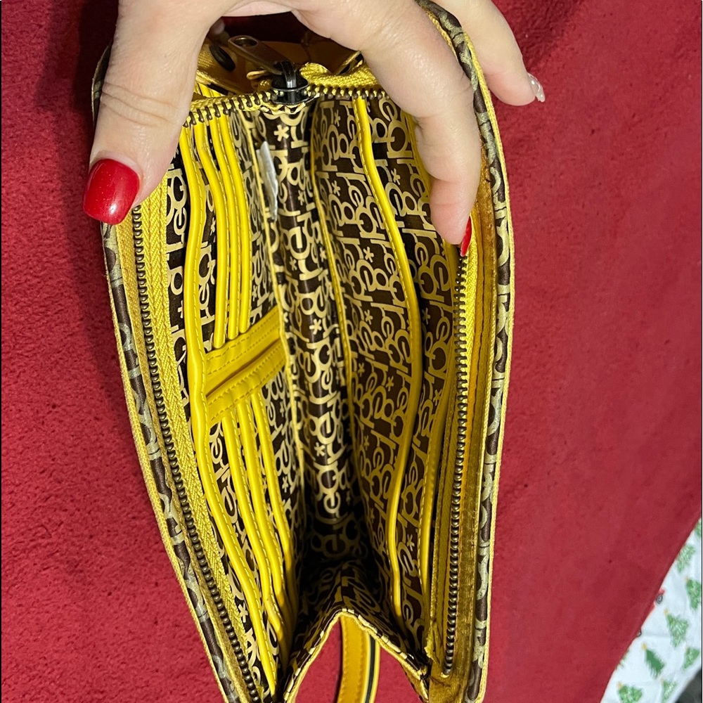 Yellow Wristlet